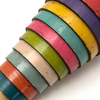 Stunning 1930s Russian Wooden Stacking Toy in Best Palette Ever