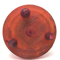 Stunning 1930s Russian Wooden Stacking Toy in Best Palette Ever