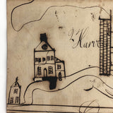 Harvey Stoughton's Early 19th Century Notebook with Diagrams, Drawings, Text