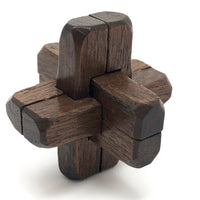 Carved Little Puzzle Cross Whimsy