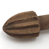 Nice Antique Carved and Turned Wooden Citrus Reamer