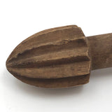 Nice Antique Carved and Turned Wooden Citrus Reamer