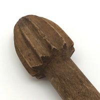 Nice Antique Carved and Turned Wooden Citrus Reamer