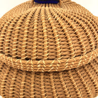 Marilyn Sharp Signed 1989 Lidded Basket