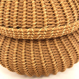Marilyn Sharp Signed 1989 Lidded Basket