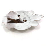 Hand-painted Porcelain Bowling Pin Dish with "A Record Breaker" Bowler
