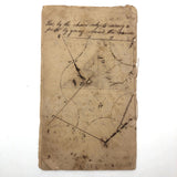 Harvey Stoughton's Early 19th Century Notebook with Diagrams, Drawings, Text