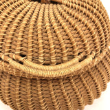 Marilyn Sharp Signed 1989 Lidded Basket