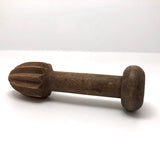 Nice Antique Carved and Turned Wooden Citrus Reamer