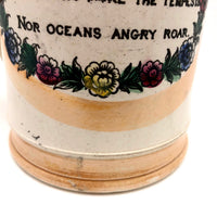 Sunderland Early 19th Century Lustreware Mug with Frog Inside!