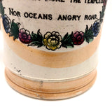 Sunderland Early 19th Century Lustreware Mug with Frog Inside!