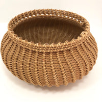 Marilyn Sharp Signed 1989 Lidded Basket