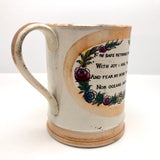 Sunderland Early 19th Century Lustreware Mug with Frog Inside!
