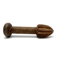 Nice Antique Carved and Turned Wooden Citrus Reamer