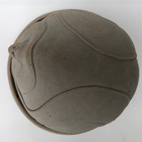 Hand-Thrown and Sculpted Studio Pottery Hanging Stoneware Planter With Female Face