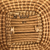 Marilyn Sharp Signed 1989 Lidded Basket