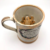 Sunderland Early 19th Century Lustreware Mug with Frog Inside!