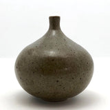 Jane Heald Mid-Century Very Fine Gray-Brown Pottery Weed Pot