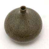 Jane Heald Mid-Century Very Fine Gray-Brown Pottery Weed Pot