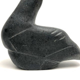 Inuit Carved Soapstone Canadian Goose, 7 Inches, Mid-Century