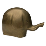 Brass Elephant Piggy Bank