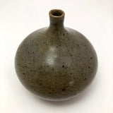 Jane Heald Mid-Century Very Fine Gray-Brown Pottery Weed Pot