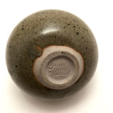 Jane Heald Mid-Century Very Fine Gray-Brown Pottery Weed Pot