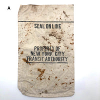 Vintage New York Transit Authority Token Collecting Bags - SOLD INDIVIDUALLY