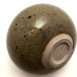 Jane Heald Mid-Century Very Fine Gray-Brown Pottery Weed Pot