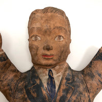 Creepy 1955 Creative Playthings Rubber Suited Man Hand Puppet