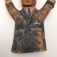 Creepy 1955 Creative Playthings Rubber Suited Man Hand Puppet