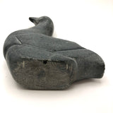 Inuit Carved Soapstone Canadian Goose, 7 Inches, Mid-Century