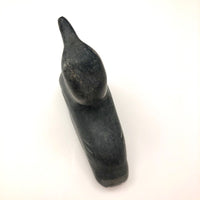 Inuit Carved Soapstone Canadian Goose, 7 Inches, Mid-Century