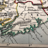 On hold Francess D. Fish's 1874 Hand-drawn Watercolor Map of Ireland