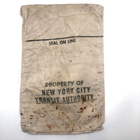 Vintage New York Transit Authority Token Collecting Bags - SOLD INDIVIDUALLY