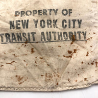 Vintage New York Transit Authority Token Collecting Bags - SOLD INDIVIDUALLY