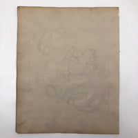 On hold Francess D. Fish's 1874 Hand-drawn Watercolor Map of Ireland