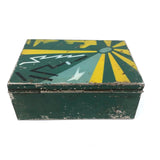 German Bauhaus Era Enamel Painted Cigarette Box