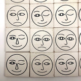 Creative Playthings Vintage 1969 Matching Faces Perception Plaques