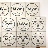 Creative Playthings Vintage 1969 Matching Faces Perception Plaques