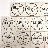 Creative Playthings Vintage 1969 Matching Faces Perception Plaques