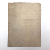 Antique Graphite Drawing of Decorative Borders