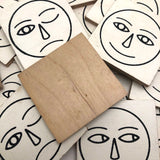 Creative Playthings Vintage 1969 Matching Faces Perception Plaques