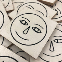 Creative Playthings Vintage 1969 Matching Faces Perception Plaques