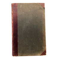 Big Old Leather Bound Ledger, Largely Unused