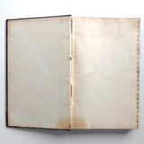 Big Old Leather Bound Ledger, Largely Unused