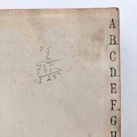 Big Old Leather Bound Ledger, Largely Unused