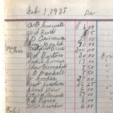 Big Old Leather Bound Ledger, Largely Unused