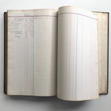 Big Old Leather Bound Ledger, Largely Unused