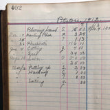 Big Old Leather Bound Ledger, Largely Unused